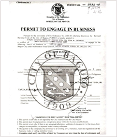 BUSINESS PERMIT(㰡)